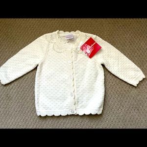 NWT Hanna Andersson knit cardigan